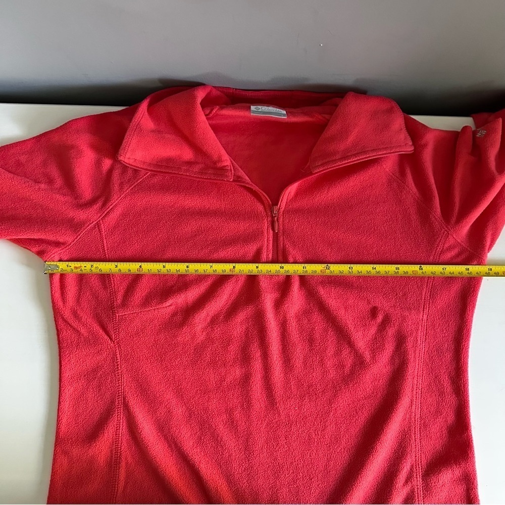 Women’s Columbia Fleece Half Zip Sweater Small EUC - Picture 6 of 10
